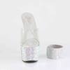 Pleaser - BEJEWELED712MS Mules à talons - Transparent/Couleur argent Product image